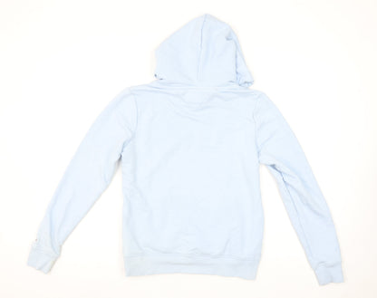 Womens UK Size XS Tommy Jeans Blue Pullover Hoodie