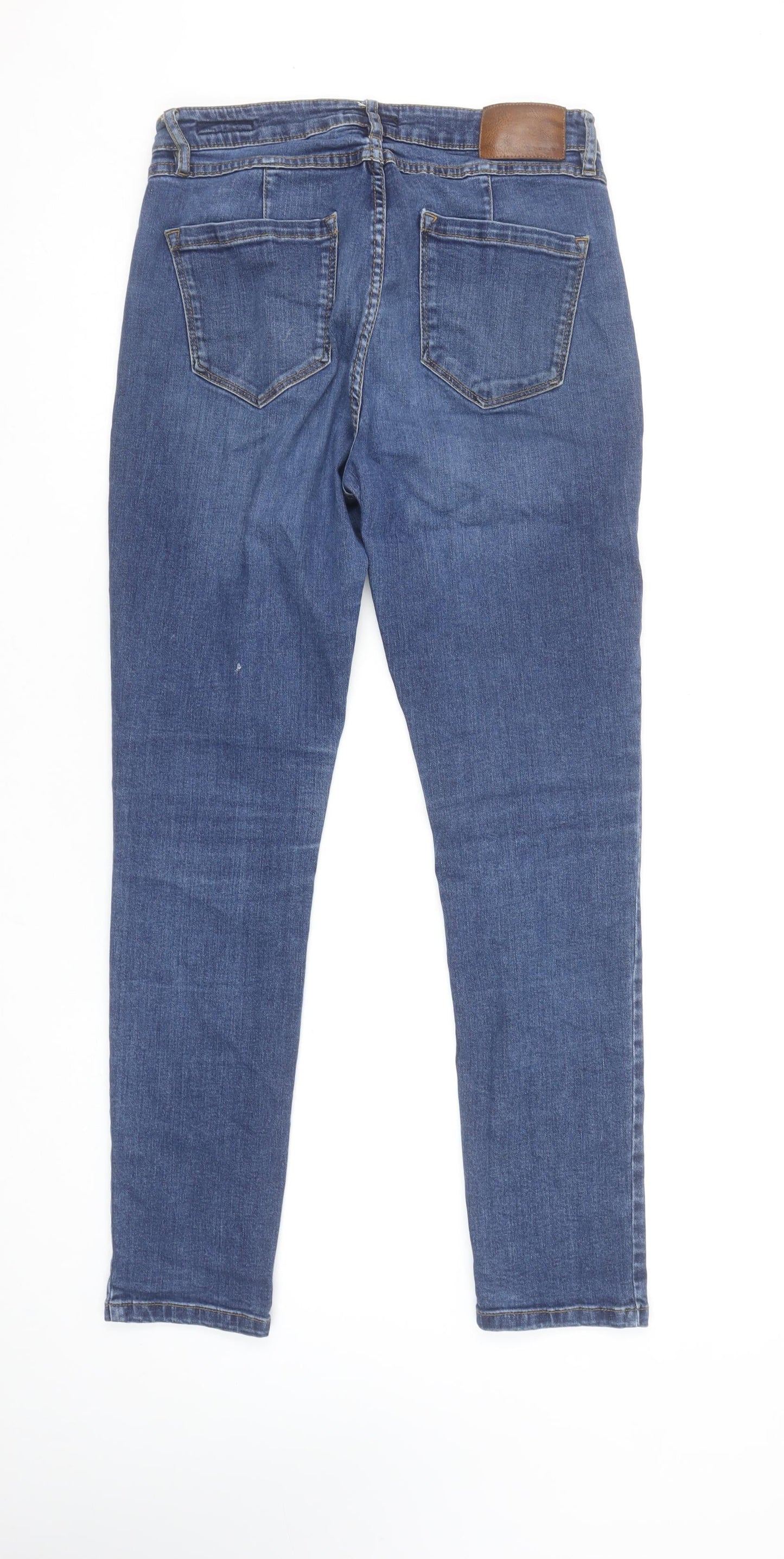 Opus Women's Blue Skinny Stretch Jeans Size 10 Slim Fit Denim