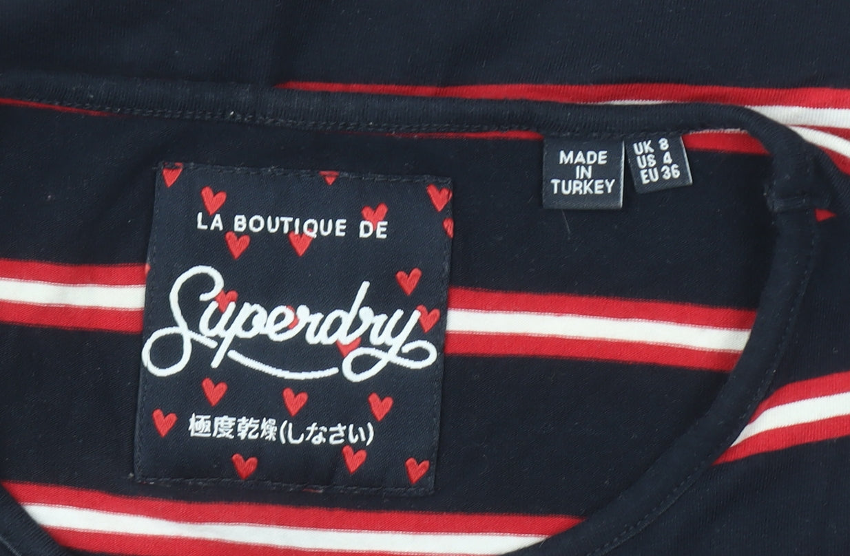 Womens UK Size 8 Superdry Bodycon Dress