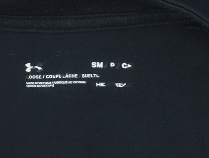 Under Armour Men's Black Small 1/4 Zip Sports Sweatshirt