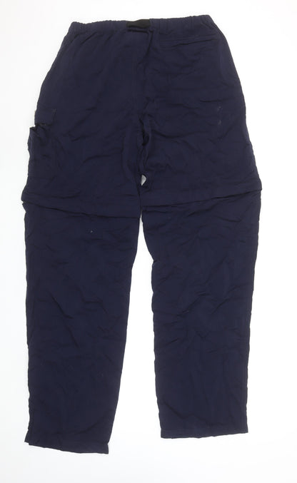 Kathmandu Men's Blue Cargo Convertible Nylon Trousers M