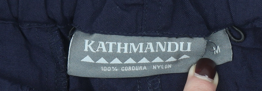 Kathmandu Men's Blue Cargo Convertible Nylon Trousers M