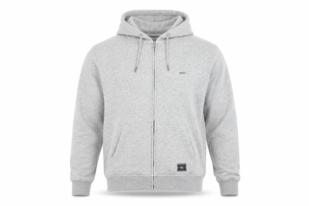 Mens UK Size S O'Neill Grey Full Zip Hoodie