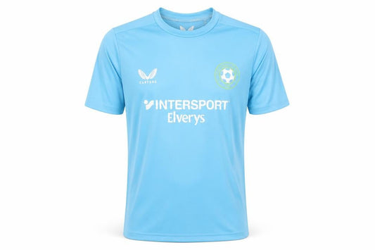 Castore Boys Blue Football Jersey T-Shirt Size 146cm Sportswear