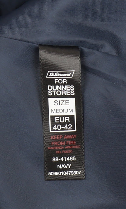 St. Bernard for Dunnes Stores Navy Quilted Hooded Jacket Medium Women’s