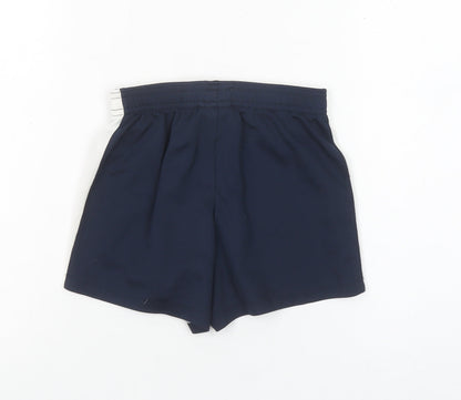 Nike Boys Blue Dri-FIT Athletic Shorts XS 6-8 Years Quick Dry Sportswear