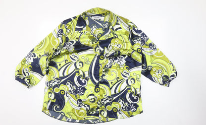 Gerard Women’s Multicoloured Floral Satin Blouse Size 18