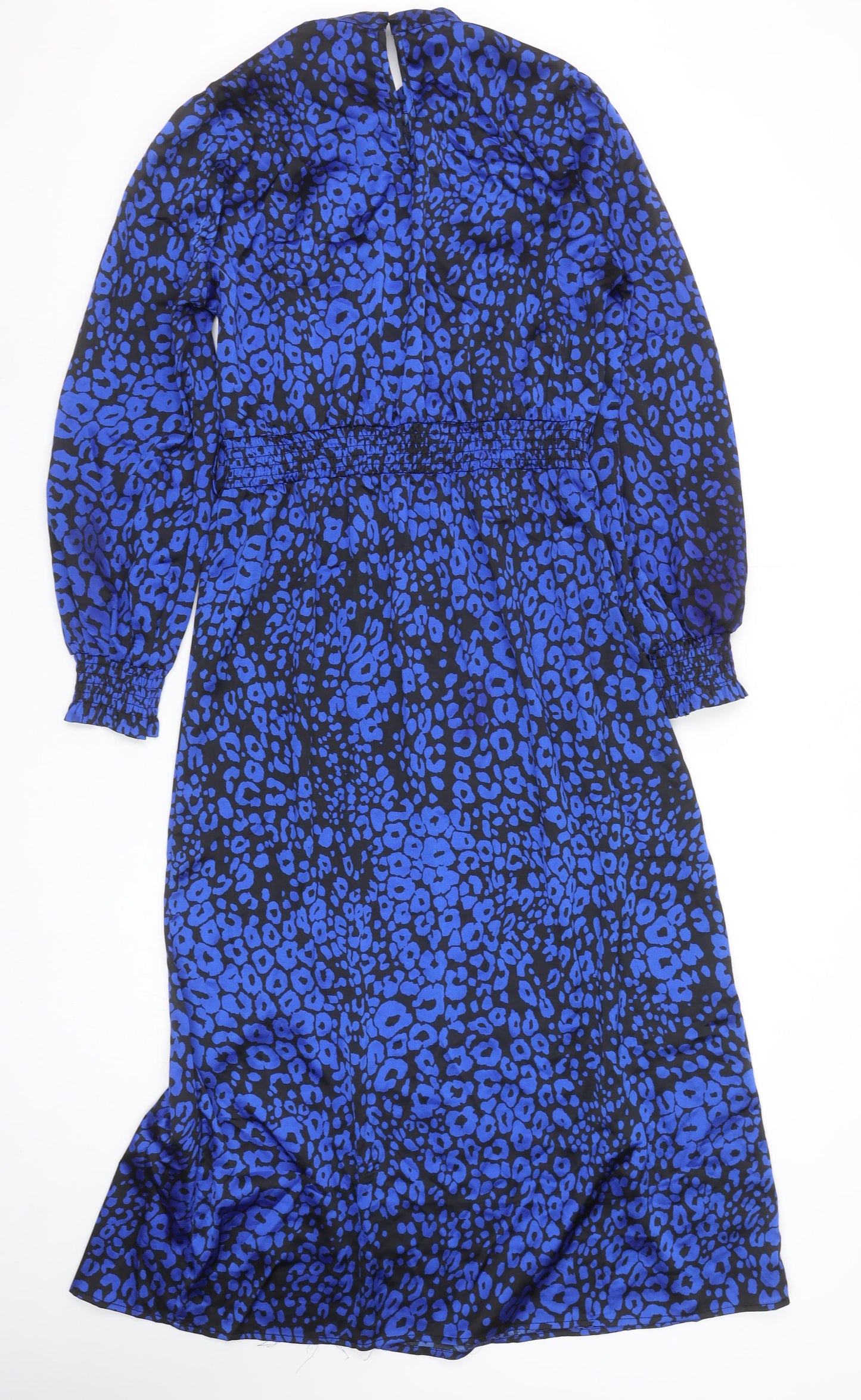 Friends Like These Women’s Blue Animal Print Midi Shift Dress UK 10