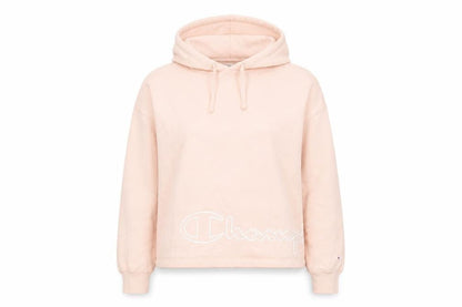 Womens UK Size S Champion Pink Pullover Hoodie