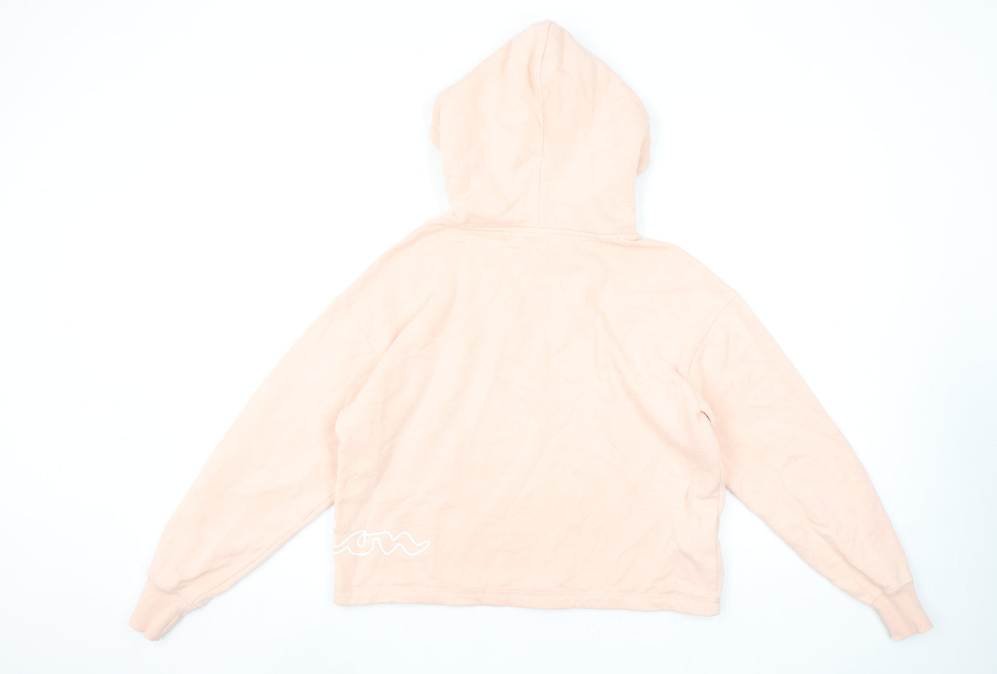 Womens UK Size S Champion Pink Pullover Hoodie