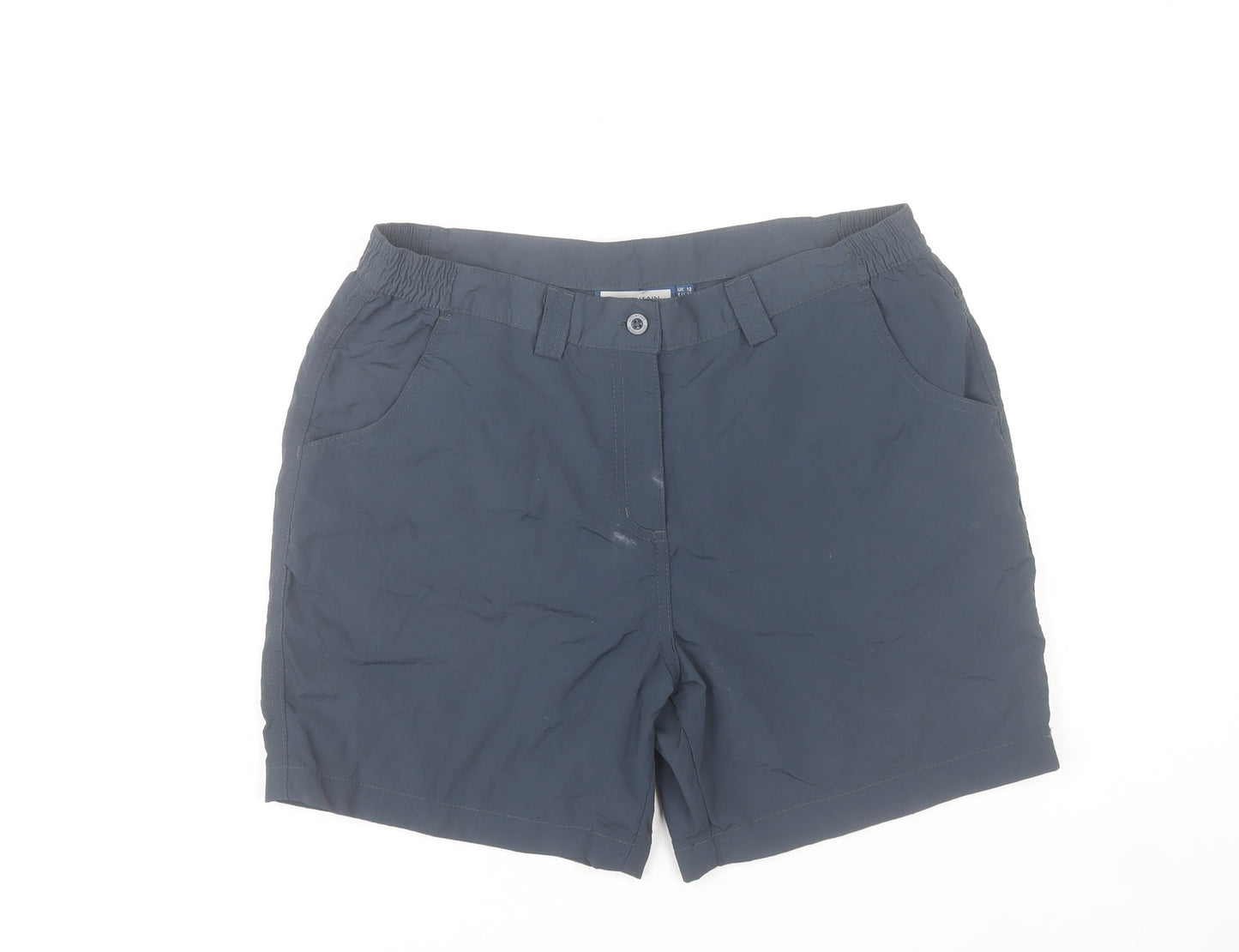 Mountain Warehouse Womens Blue Size 12 Nylon Cargo Hiking Shorts