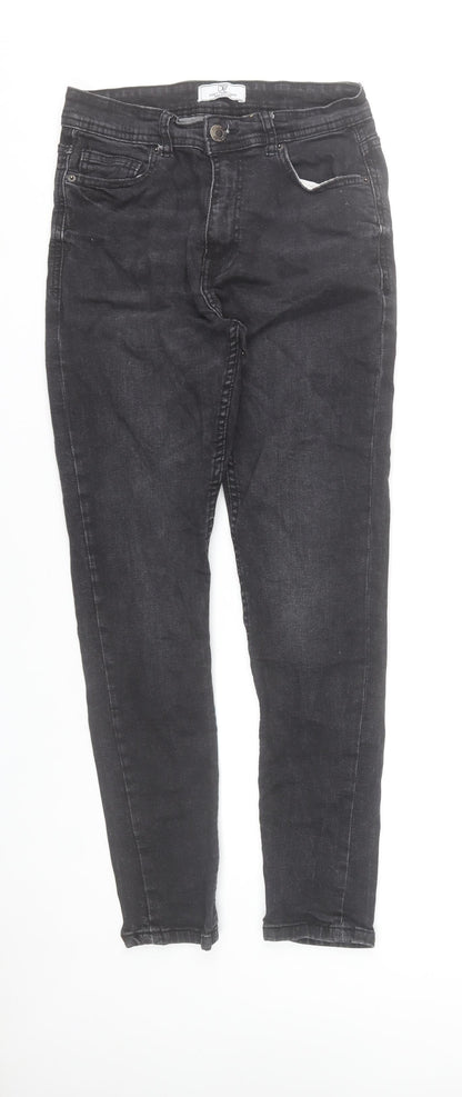 Don't Think Twice Women's Black Skinny Denim Jeans W30 L30