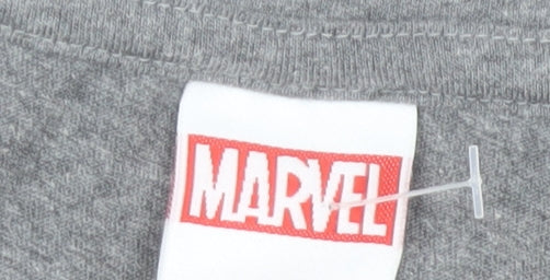 Marvel Men's Grey Graphic Avengers Cotton Blend T-Shirt Size S