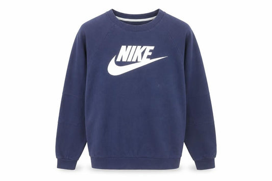 Mens UK Size M Nike Blue Pullover Sweatshirt
