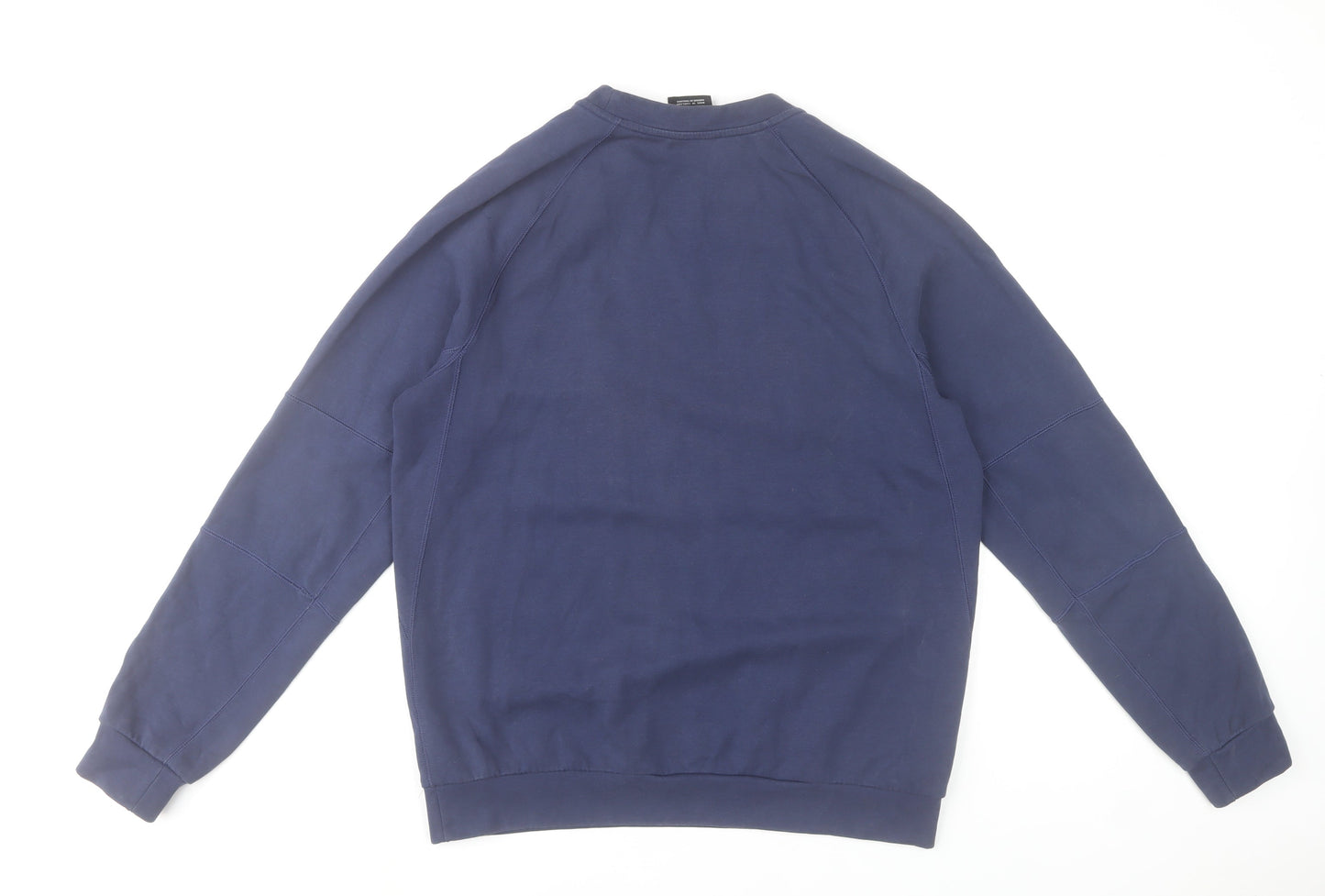 Mens UK Size M Nike Blue Pullover Sweatshirt