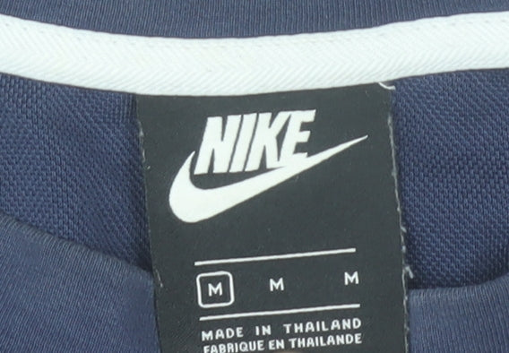 Mens UK Size M Nike Blue Pullover Sweatshirt