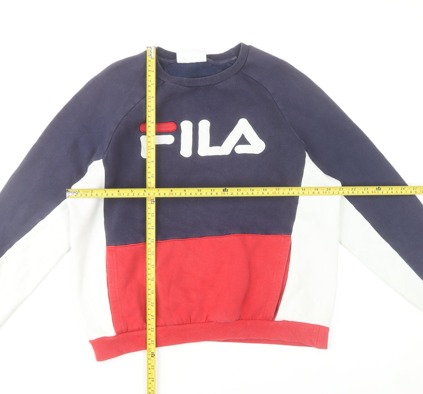 Mens UK Size M FILA Multicoloured Pullover Sweatshirt