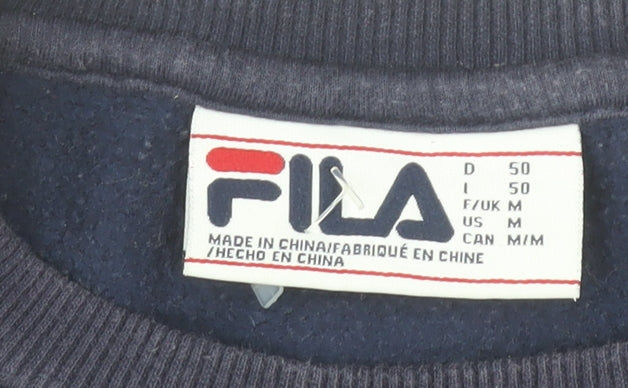 Mens UK Size M FILA Multicoloured Pullover Sweatshirt