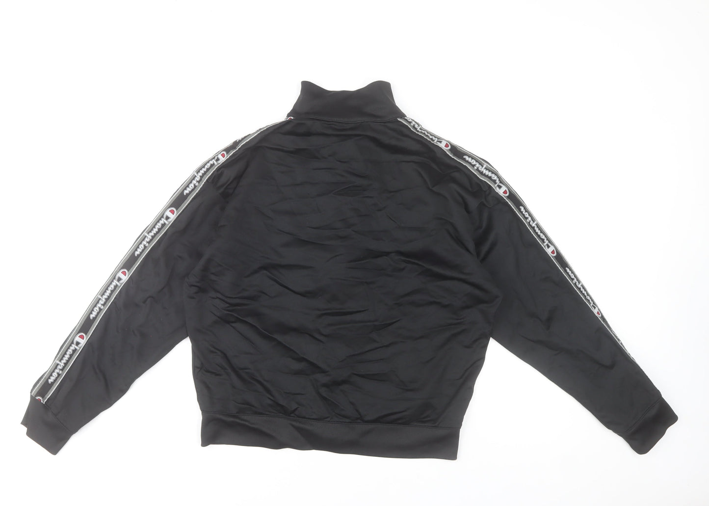 Mens UK Size XL Champion Black Full Zip Sweatshirt