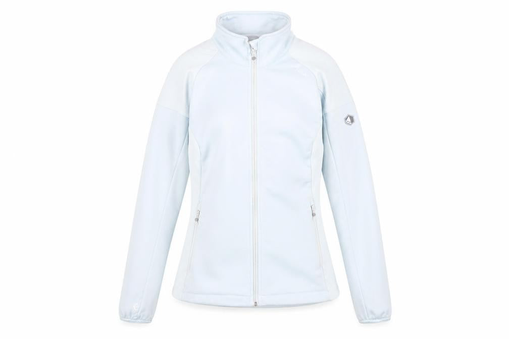 Womens UK Size 12 Regatta Blue Soft Shell