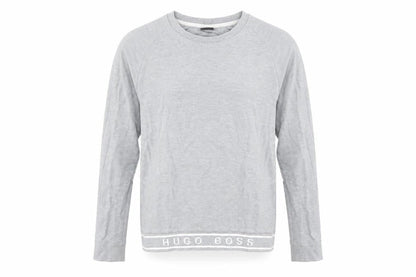 Mens UK Size S HUGO BOSS Grey Pullover Sweatshirt