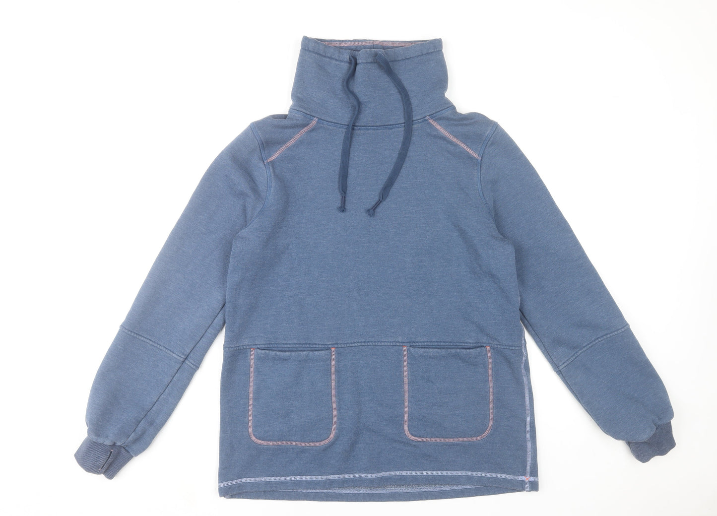 Womens UK Size 10 Joules Blue Pullover Sweatshirt