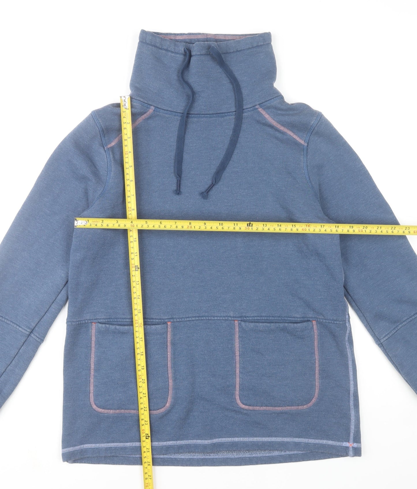 Womens UK Size 10 Joules Blue Pullover Sweatshirt