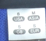 Umbro Men's Blue Short Sleeve Polo Shirt Size S Polyester Cotton