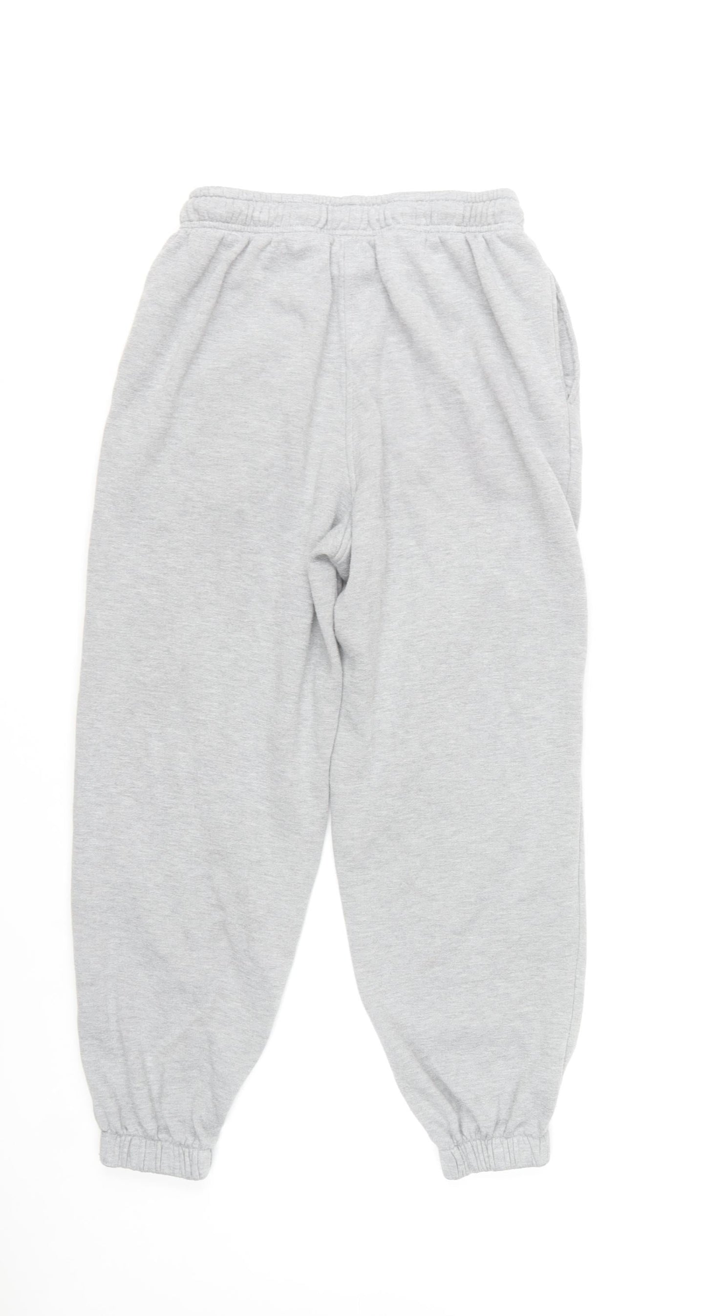 Topshop Women’s Grey Fleece Sweatpants Size S Comfortable Casual Trousers