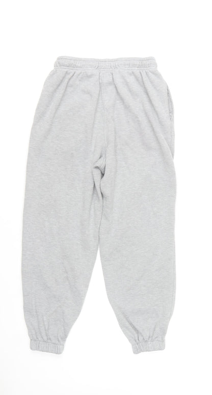 Topshop Women’s Grey Fleece Sweatpants Size S Comfortable Casual Trousers