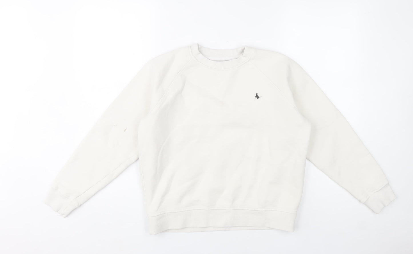 Womens UK Size 8 Jack Wills White Pullover Sweatshirt