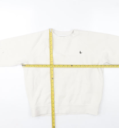 Womens UK Size 8 Jack Wills White Pullover Sweatshirt