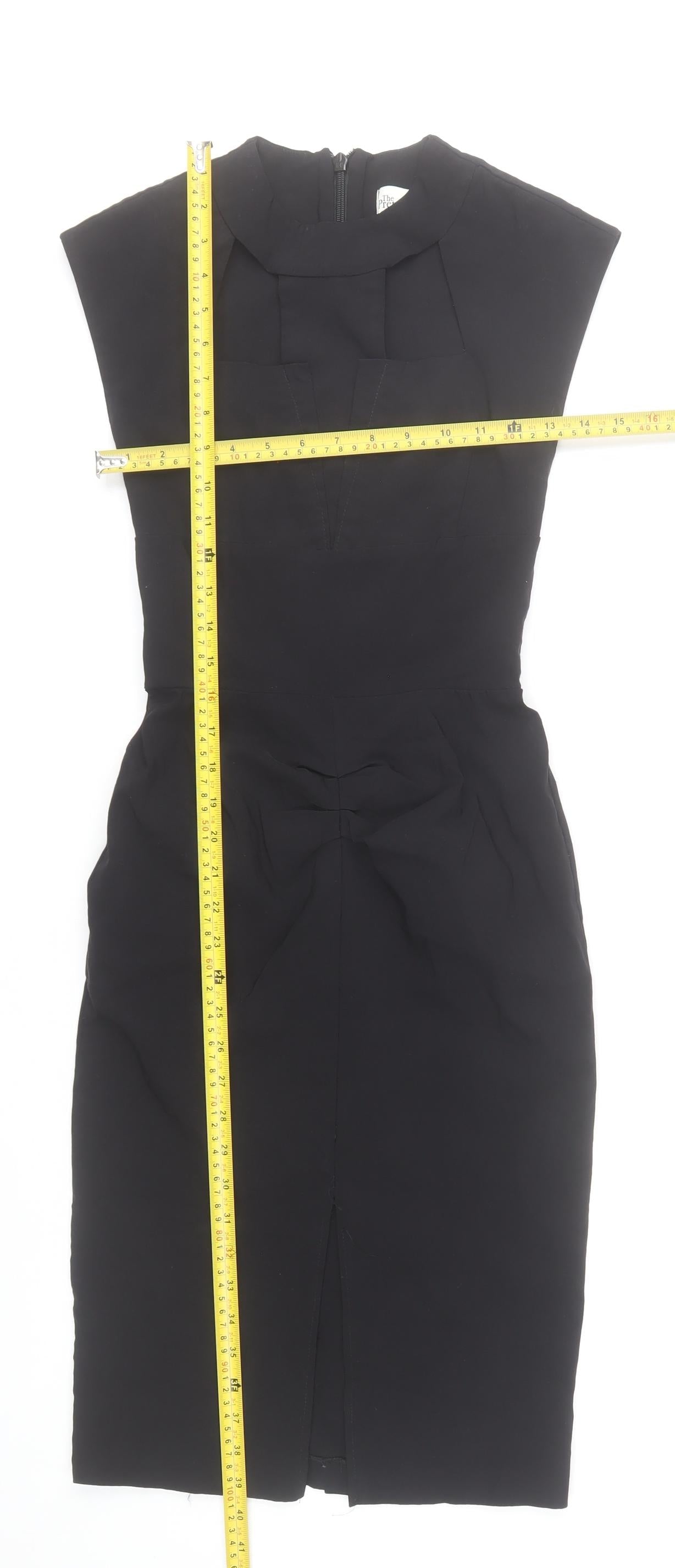 The Pretty Dress Company Women Black Size 10 Sleeveless Bodycon Dress