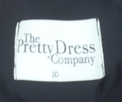 The Pretty Dress Company Women Black Size 10 Sleeveless Bodycon Dress