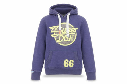 Womens UK Size S Superdry Blue Pullover Hoodie