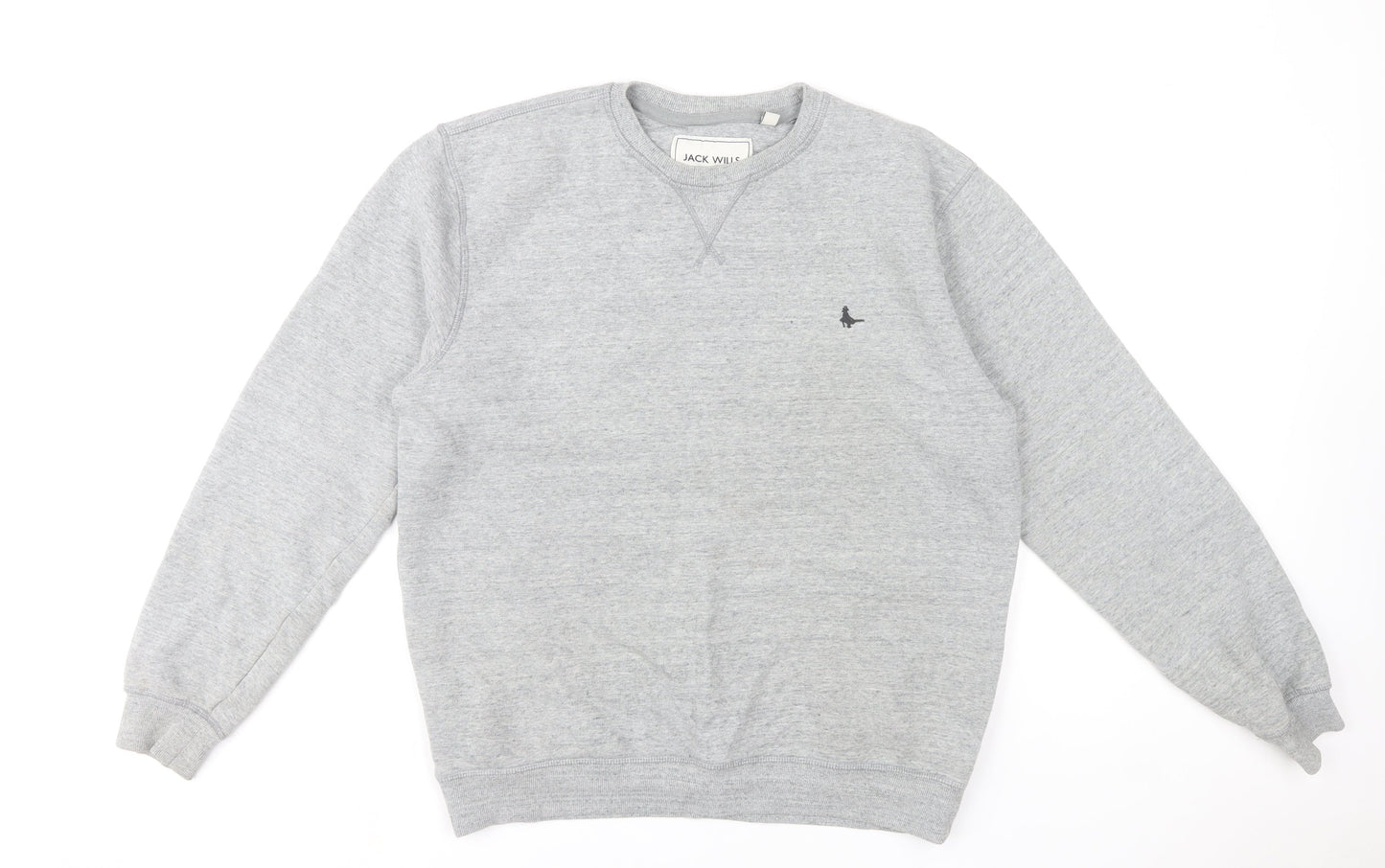 Mens UK Size M Jack Wills Grey Pullover Sweatshirt