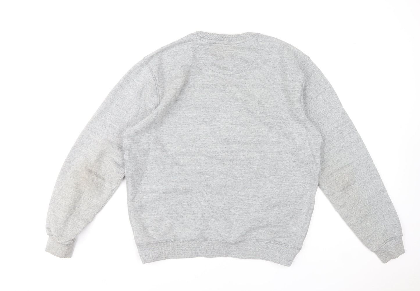 Mens UK Size M Jack Wills Grey Pullover Sweatshirt