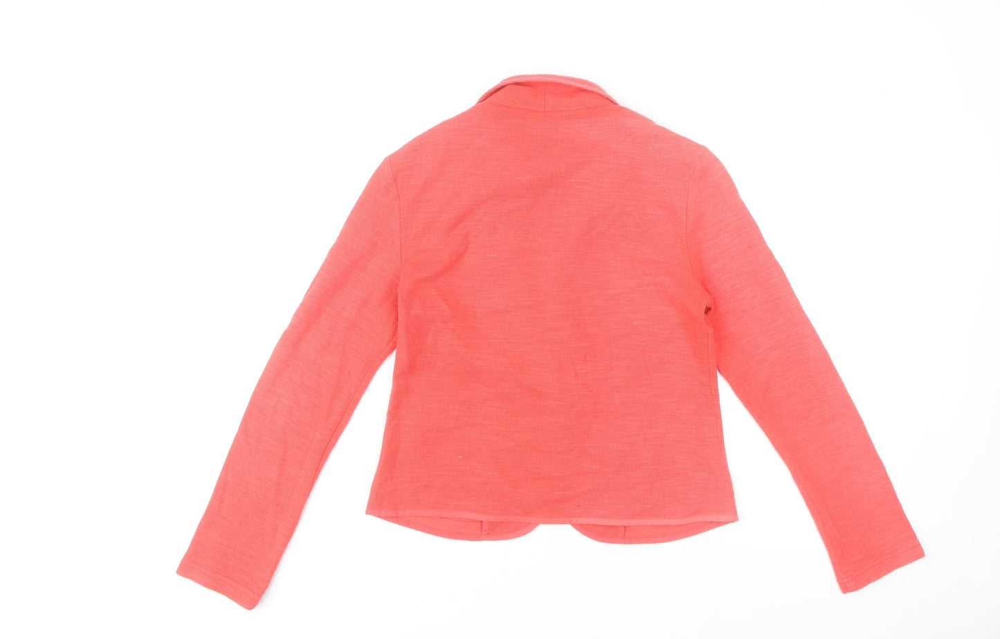 New Look Women’s Pink Cotton Blend Blazer Jacket Size 10