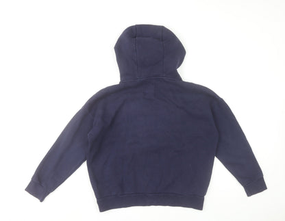GAP Boys Navy Pac-Man Pullover Hoodie XL 12-13 Years Cotton Blend
