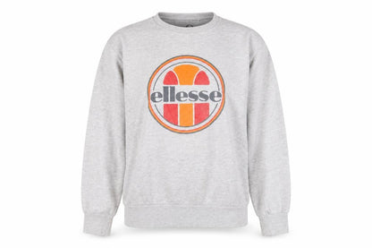 Womens UK Size M ellesse Grey Pullover Sweatshirt