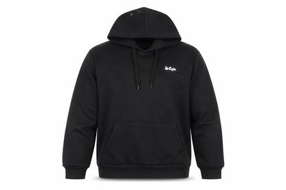 Mens UK Size M Lee Cooper Black Pullover Hoodie