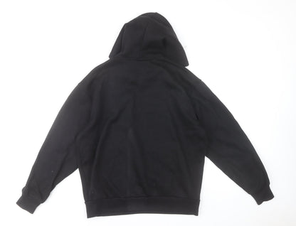 Mens UK Size M Lee Cooper Black Pullover Hoodie