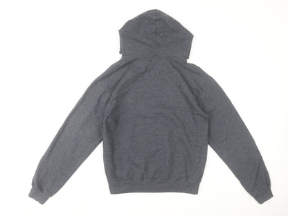 Jerzees Women’s Grey Niagara Falls Hoodie Small Cotton Blend Pullover