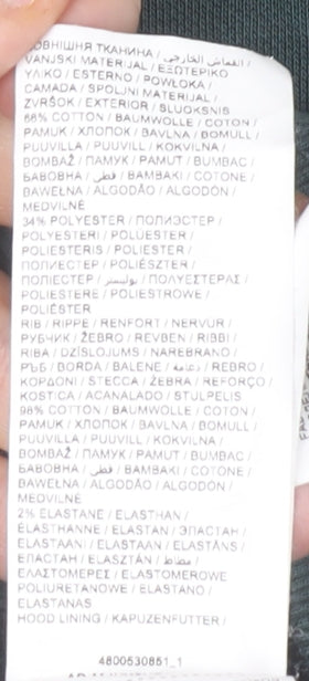 Puma Women's Green Pullover Hoodie Small Cotton Blend Logo Sweatshirt