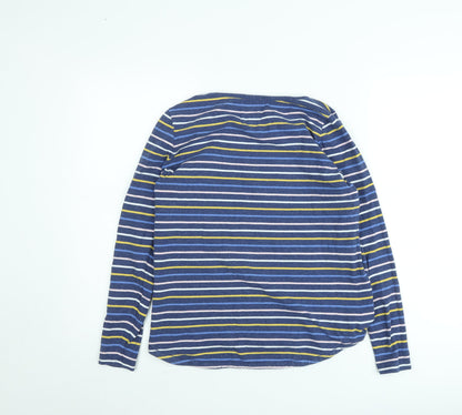 Womens UK Size 13 Fat Face Blue Pullover Jumper