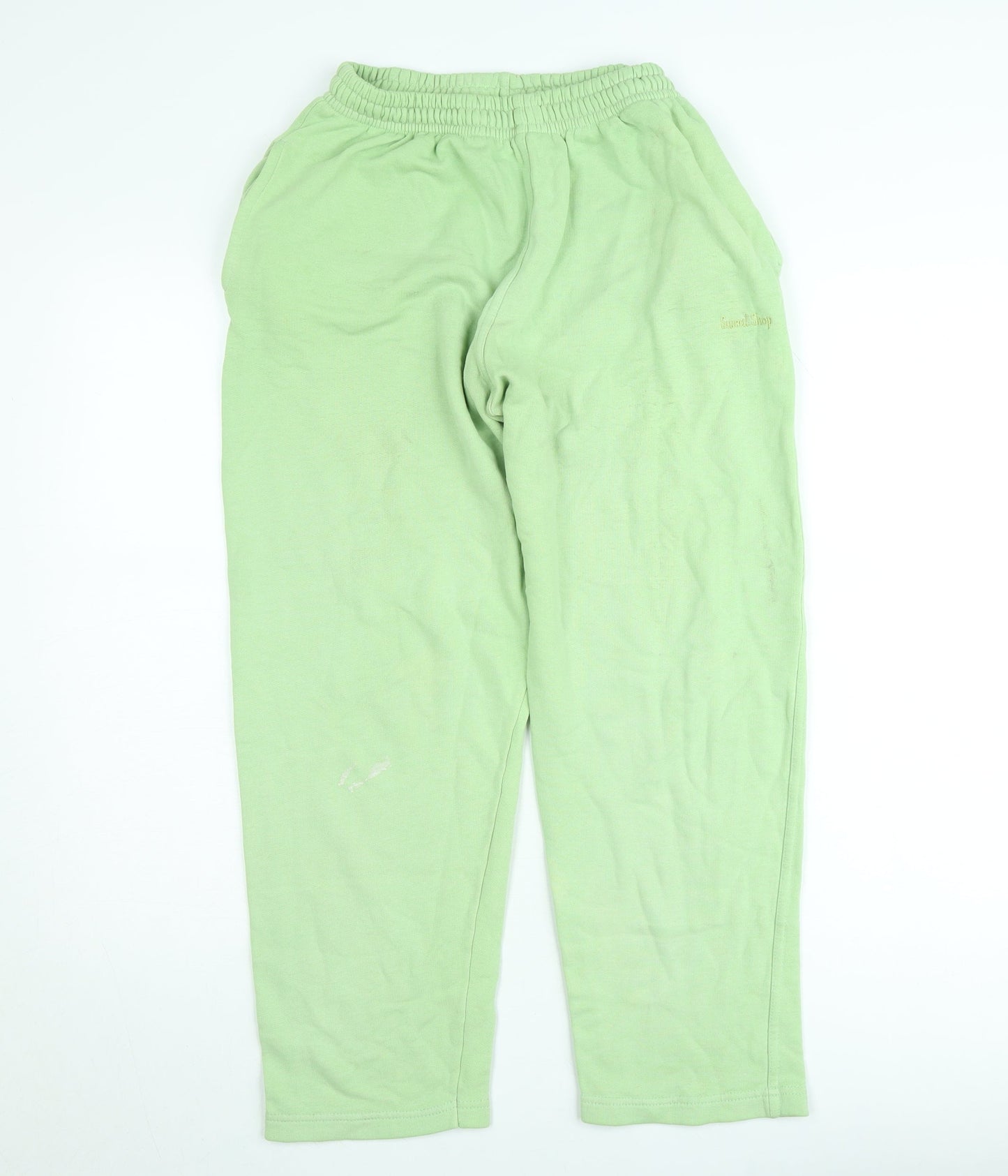 Sasha Womens Green Jogger Sweatpants Small Elastic Waist