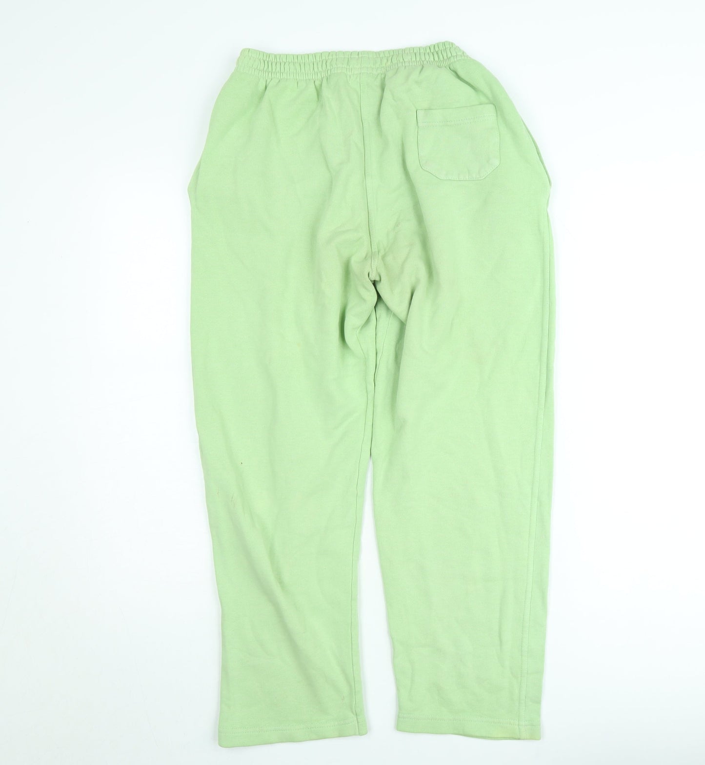 Sasha Womens Green Jogger Sweatpants Small Elastic Waist