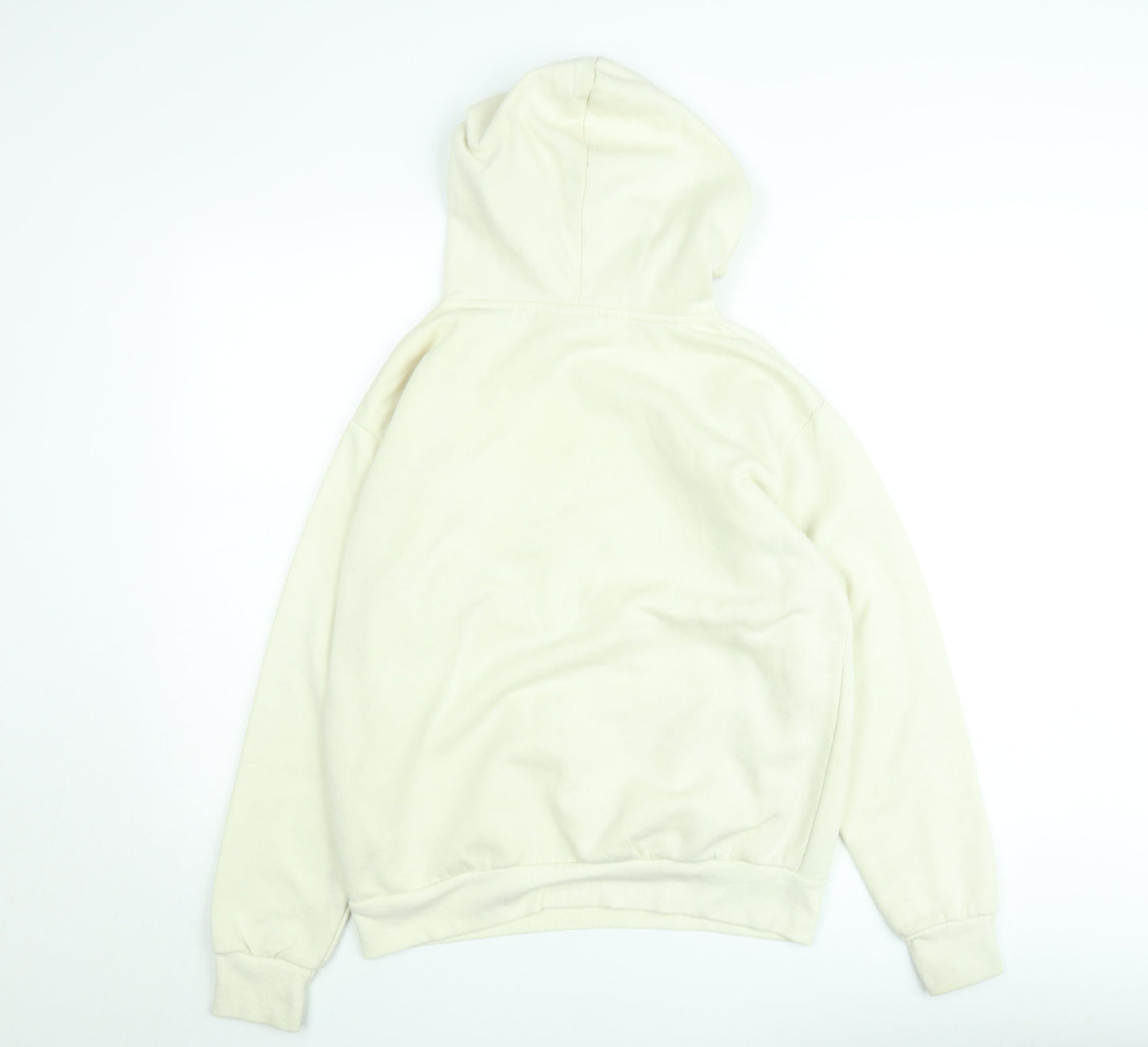 Disney Women Ivory Mickey Hoodie UK 10 Regular Fit Pullover