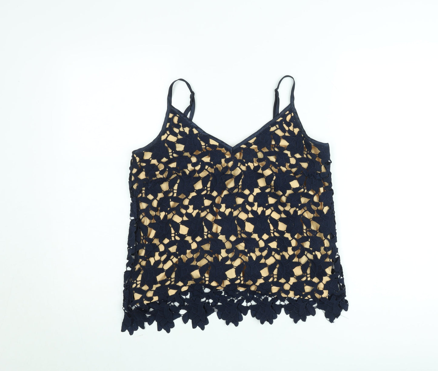 Vero Moda Women's Blue Lace Camisole Top Size M