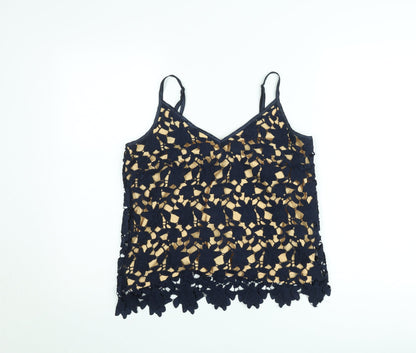 Vero Moda Women's Blue Lace Camisole Top Size M